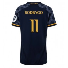 Real Madrid Rodrygo Goes #11 Bortedrakt Kvinner 2023-24 Kortermet